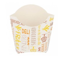 Контейнер для фри/снеков Parole 135 г, 13*8*13,5 см, 200 шт/уп, картон, Garcia de Pou