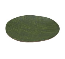 Блюдо 20,5*3 см круглое Green Banana Leaf пластик меламин P.L. Proff Cuisine