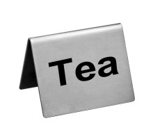 Табличка "Tea" 5*4 см, сталь, P.L. Proff Cuisine