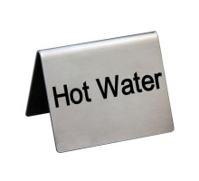 Табличка "Hot Water" 5*4 см, сталь, P.L. Proff Cuisine