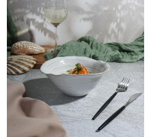 Салатник 500 мл d 17,2 см h7,5 см Gray Coral Flower Frutti di Mare P.L. [4]