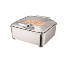 Мармит электрический 5,5 л 2/3*65 с откидной крышкой и окном "Vienna" SUNNEX