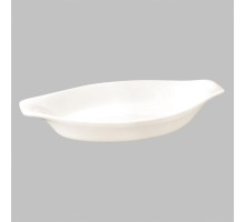Блюдо овальное 21,5*11,5 см с ручками белое фарфор P.L. Proff Cuisine [9]