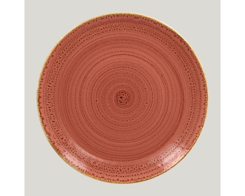 Тарелка RAK Porcelain Twirl Coral плоская 28 см