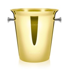 Ведро для шампанского d 21/14 см h22 см 5 л золото нерж. LUMIAN
