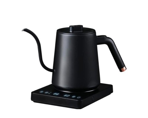 Чайник электрический для пуровера 900 мл WUMING E-Kettle Pro черный с контр. температуры ZeroHero