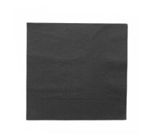 Салфетка бумажная двухслойная черная, 40*40 см, 100 шт, Garcia de PouИспания