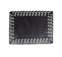 Салфетка ажурная черная d 32*26 см, 250 шт/уп, Garcia de PouИспания