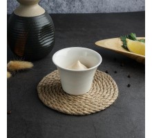 Соусник 70 мл d 7 см h4,8 см Mini Mix круглый белый фарфор P.L. Proff Cuisine [6]