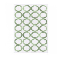 Этикетка бумажная самоклеящаяся белая 4,5*3,6 см, 100 листов, 28 наклеек/лист Garcia De Pou