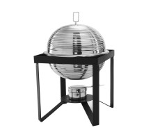 Чафиндиш (мармит) 4 л Rings 35*35*60 см нерж. на подставке P.L. Hotelware