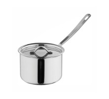 Кастрюля сотейник для подачи 8,7/6,7 см h5,7 см 200 мл с крышкой нерж. P.L. Proff Cuisine