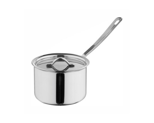 Кастрюля сотейник для подачи 8,7/6,7 см h5,7 см 200 мл с крышкой нерж. P.L. Proff Cuisine