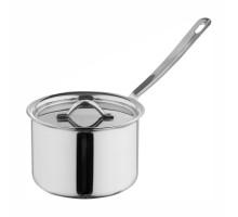 Кастрюля сотейник для подачи 10,9/8 см h6,9 см 425 мл с крышкой нерж. P.L. Proff Cuisine