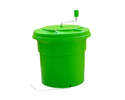 Центрифуга сушилка для зелени 12 л d 33 см h34 см зеленая пласт. P.L. Proff Cuisine