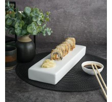 Блюдо прямоугольное 33*10 см h4 см White Matt Panasia P.L. Proff Cuisine [1]