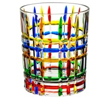 Стакан Олд Фэшн 300 мл Mosaic Stripes d 8 см h9,3 см "UTOPIA" P.L.- Barbossa [6]