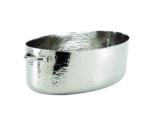 Емкость Ведро для охлаждения бутылок и льда 68*35 см h20 см 44 л Dents овальная нерж. P.L.