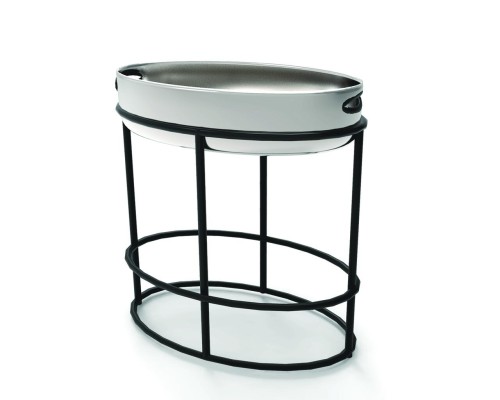 Емкость Ведро для охлаждения бутылок и льда 63,5*38 см h20 см 48 л на подставке 64*39*77 см P.L.