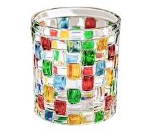 Стакан Олд Фэшн 280 мл Mosaic Square d 8 см h9 см "UTOPIA" P.L.- Barbossa [6]