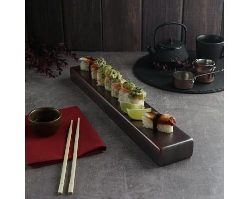 Блюдо прямоугольное 43*7 см h3,5 см Antic Copper Panasia P.L. [2]