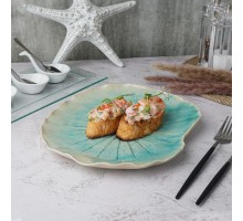 Блюдо для подачи 27,5*22,5 см h2,5 см Sea Blue Frutti di Mare P.L. [1]