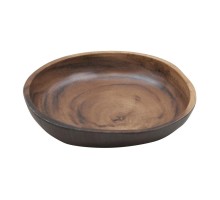 Салатник 300 мл 16*15,5*3 см овальный African Wood 2 пластик меламин P.L. Proff Cuisine