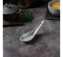 Ложка для мисосупа 20 мл 13*5*4,5 см глазурь Glossy Stone Untouched Taiga P.L. Proff Cuisine [1]