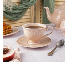 Чайная пара 285 мл d 10,2 см h7,8 см Aristocrat Peach Tea Noble [6]