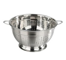 Дуршлаг 27,8 см h14 см нерж. на подставке круглый 2 ручки P.L. Proff Cuisine