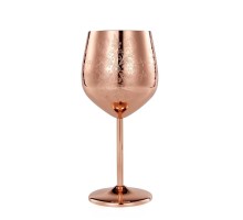 Рюмка коктейльная 500 мл "Versailles" d 9,5/7,5 см h21 см нерж. с рисунком медный цвет P.L.-Barbossa