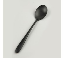 Ложка столовая 21 см матовый черный PVD Alessi-Black P.L. [12]