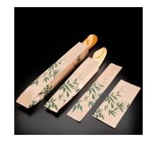 Пакет для багета Feel Green 12+7*66 см, крафт, 100 шт/уп, бумага, Garcia de PouИспания