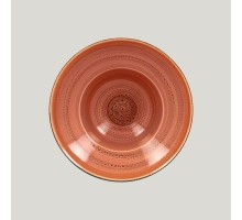 Глубокая тарелка RAK Porcelain Twirl Coral 480 мл, 26*9 см