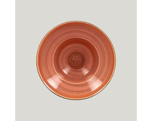 Глубокая тарелка RAK Porcelain Twirl Coral 480 мл, 26*9 см
