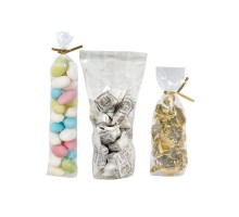 Пакет для кондитерских изделий прозрачный 24*5,5 см, целлофан, 100 шт/уп