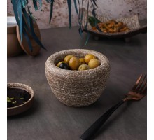 Салатник 130 мл d 11,6 см h7,5 см Brown Untouched Taiga P.L. Proff Cuisine [1]