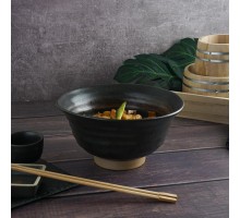 Салатник 940 мл миска для лапши d 19,5 см h10 см Dark Matt Panasia P.L. Proff Cuisine [1]