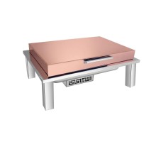 Мармит 5 л с откидной крышкой 65*48*27 см нерж. с медным покрытием P.L. Hotelware