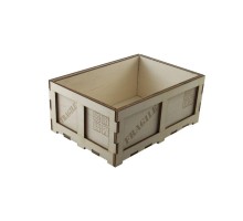 Ящик для подачи и сервировки 14*20*8,5 см, дерево, The Bars