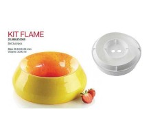 Форма кондитерская Silikomart KIT FLAME, силикон, 24*8,5 см, Италия