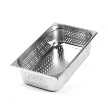 Гастроемкость перфорированная 1/1*150 (53*32.5*15 см), нерж.сталь Luxstahl