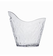 Ведро для шампанского и вина 28x25,5 см PRIZMA, поликарбонат, прозрачный